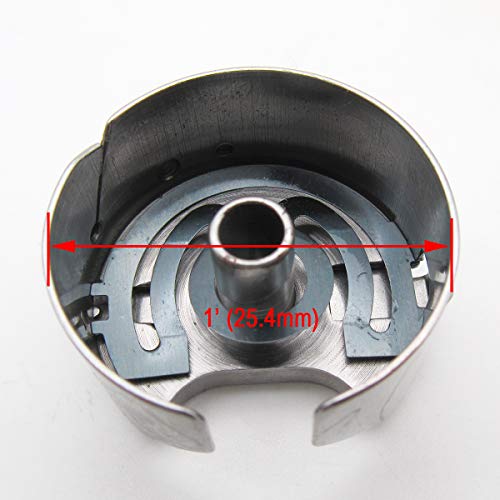 CKPSMS Brand -Bobbin Case Springs (No-Back-Lash) Work for M Style Bobbin case with Diameter 1"(25.4mm) Compatible with/Replacement for JUKI Brand Singer Brand Walking Foot Type Sewing Machine(20PCS) - Image 3
