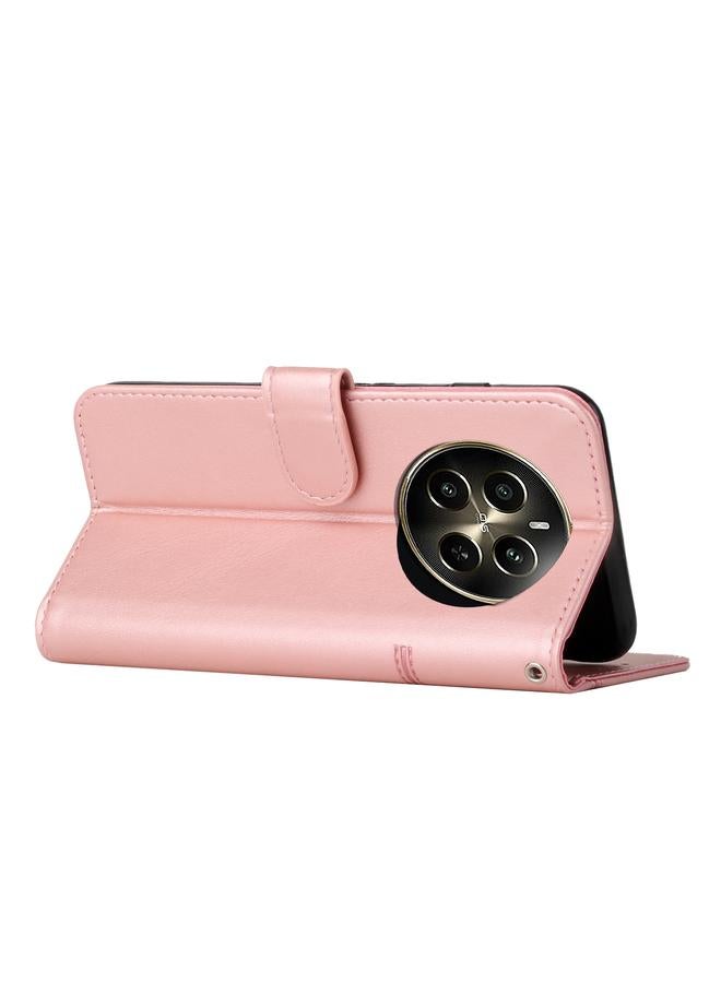 S-TOP Case For Realme 12+ Stitching Calf Texture Buckle Leather Phone Case - Image 3