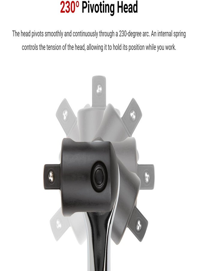 TEKTON 1/2 Inch Drive x 24 Inch Comfort Grip Breaker Bar | SBH01224 - Image 5