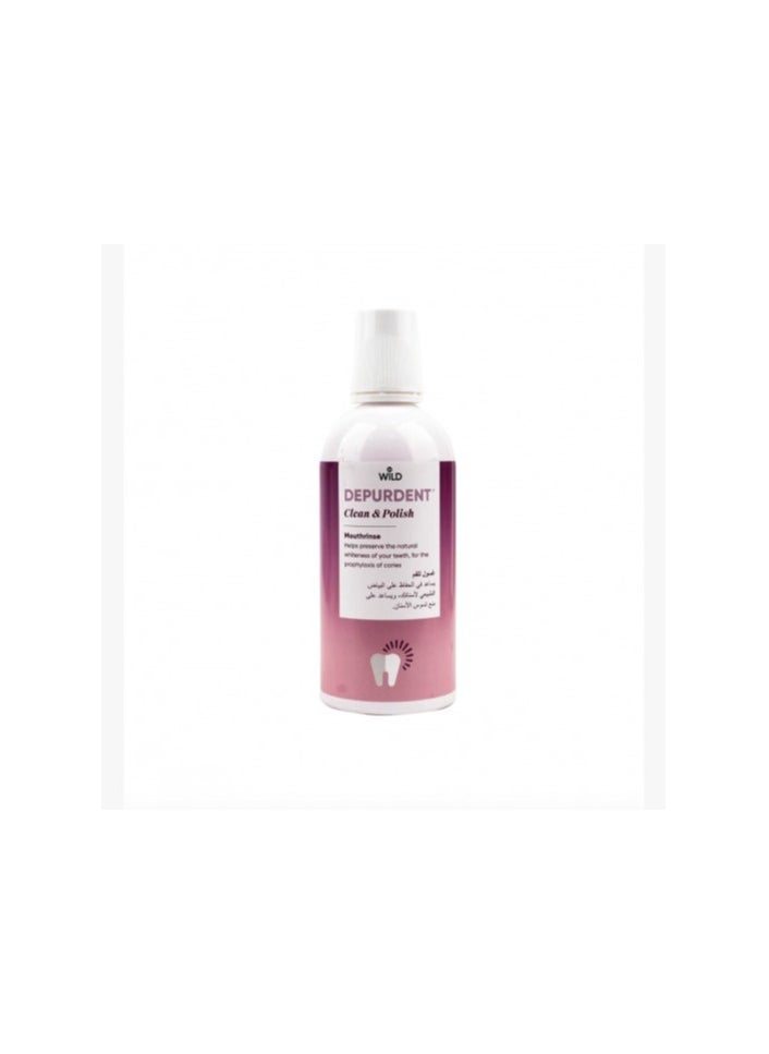 WILD DEPURDENT Clean & Polish Mouthrinse 500 ml 