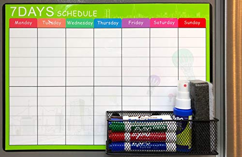 Lenotion Magnetic Baskets Magnetic Organizer and Holder for Locker or Refrigerator - Pen Holders or Storage Bins for Office and Home - Image 3