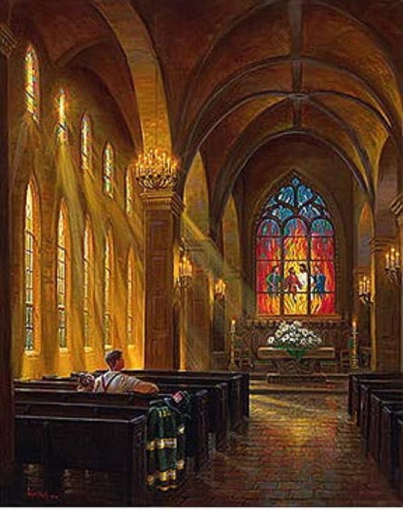 SUNSOUT INC - Sanctuary of Peace - 1000 pc Jigsaw Puzzle by Artist: Mark Keathley - Finished Size 23" x 28" - MPN# 53130 - Image 3