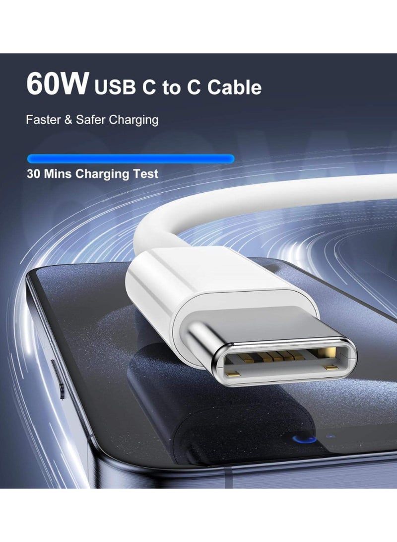 أورفي كابل شحن سريع USB-C إلى USB-C بقوة 60 واط بطول 1 متر - Image 2