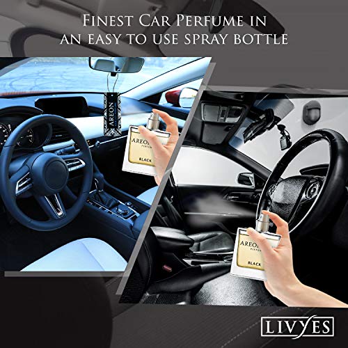 Areon معطر هواء السيارة Areon MCP05 للرجال والنساء 1.7 أونصة سائلة (50 مل) زجاجة، فضي - Image 4