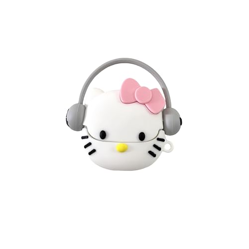 Factotech Compatible with Samsung Galaxy 2024 Buds 3 Case & Galaxy Buds 3 Pro Case -Kitty - Image 1