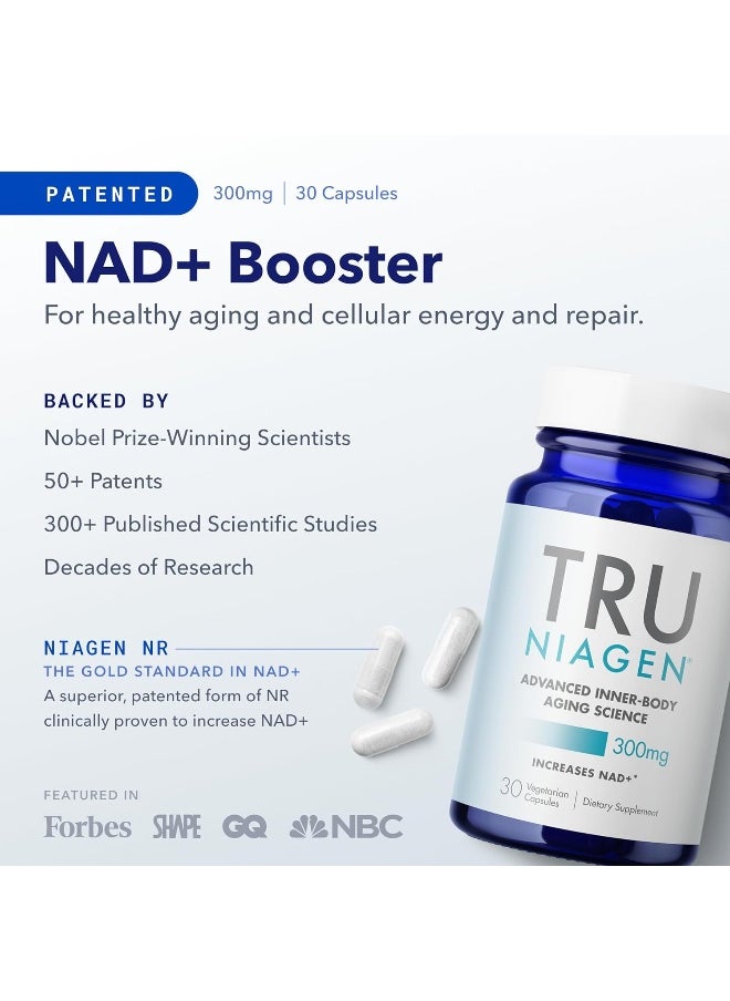 TRU NIAGEN - Patented Nicotinamide Riboside Nad+ Supplement  - Image 2