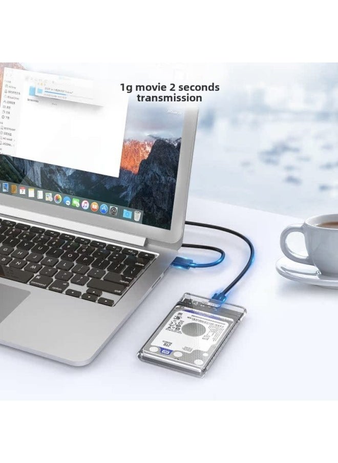 Generic Superior Mobile Hard Disk Box 2.5 Inch Mechanical Solid Ssd Universal Notebook External Usb3.0 Box-Color: 5gbps  - Image 3