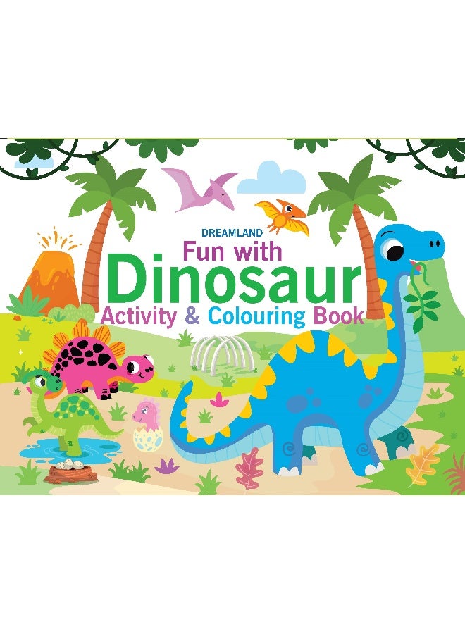 Dreamland Fun with Dinosaur Activity & Colouring - Image 1
