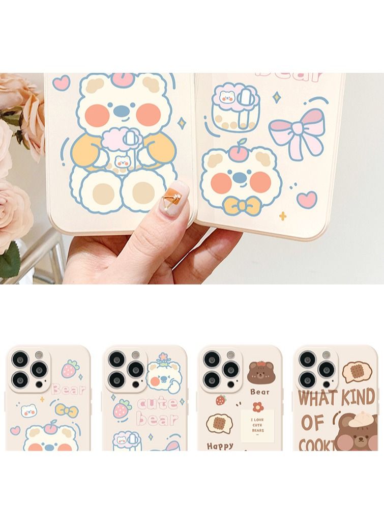 Loquat Cartoon Silicone Soft Shell Apple Phone Case - Image 2