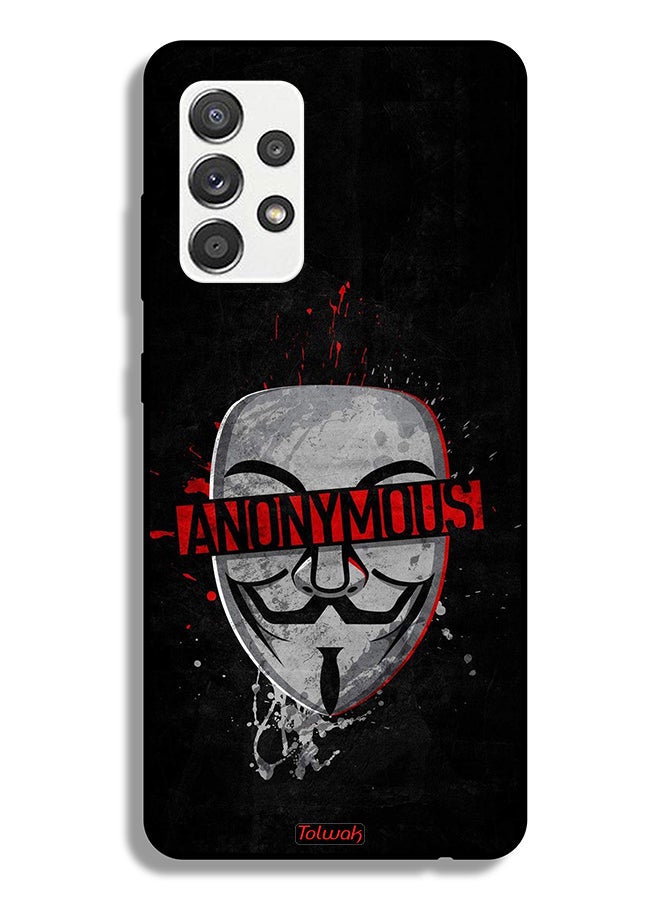 Tolwak Samsung Galaxy M32 5G Protective Case Cover Anonymous - Image 1