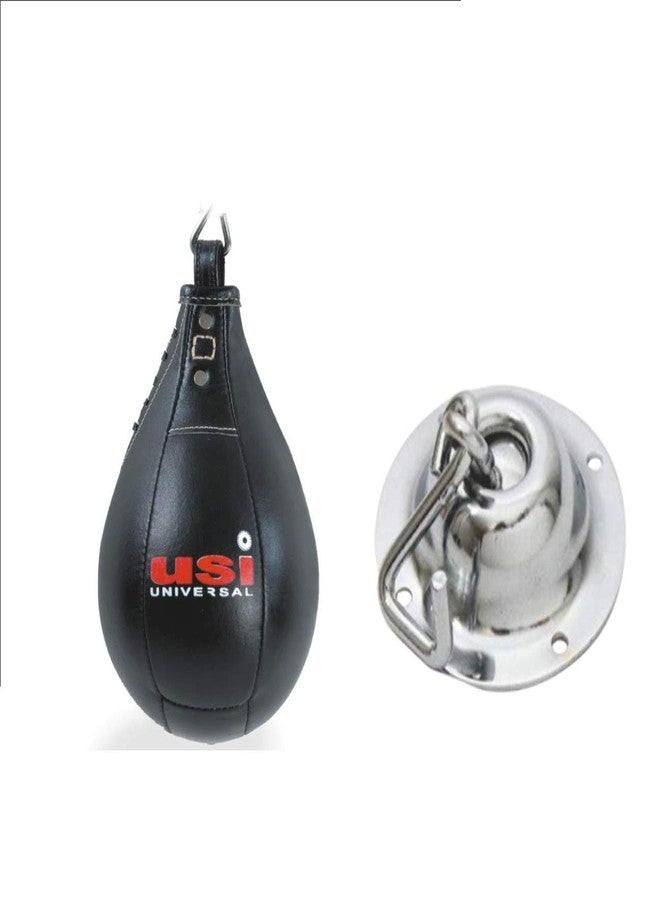 USI Universal USI Economy Speed Ball Boxing Punch Bag with Swivel Leather for Hand Speed Training - Image 1