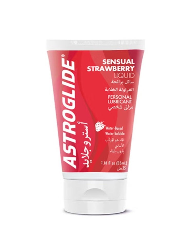 ASTROGLIDE Lubricant Strawberry Flavor - 35 Ml 