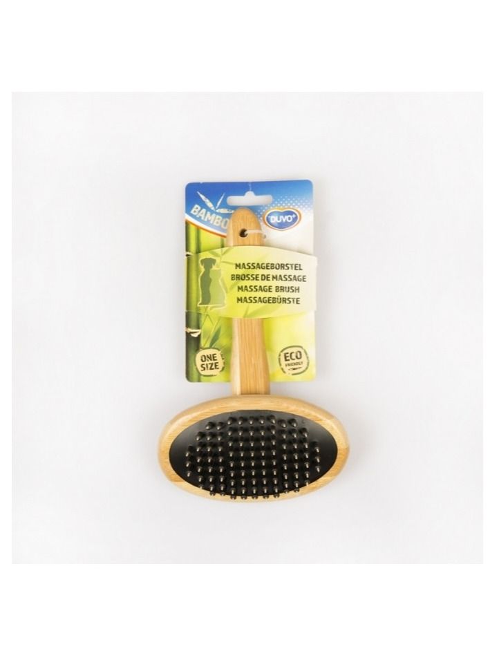 Duvo + Pet  Bamboo Massage Brush 19 X 12cm - Image 1