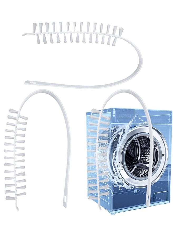 3 قطع من فرشاة تنظيف الغسالة، فرشاة تنظيف الغسالة ذات التحميل الأمامي، منظف أسطوانة الغسالة ذات التحميل الأمامي - Image 1