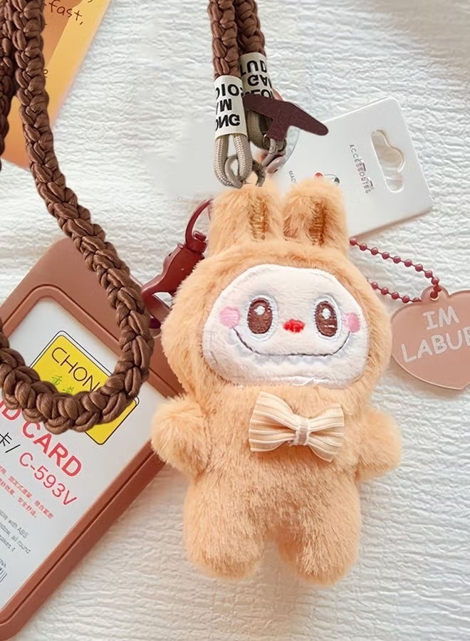 Phone Strap and Wrist Strap, Phone Lanyard with Labuboo Doll Pendant, Phone Strap Crossbody, Clip and Go Strap for Phone, Phone Neck Strap for Outdoor and Birthday Party - Image 3