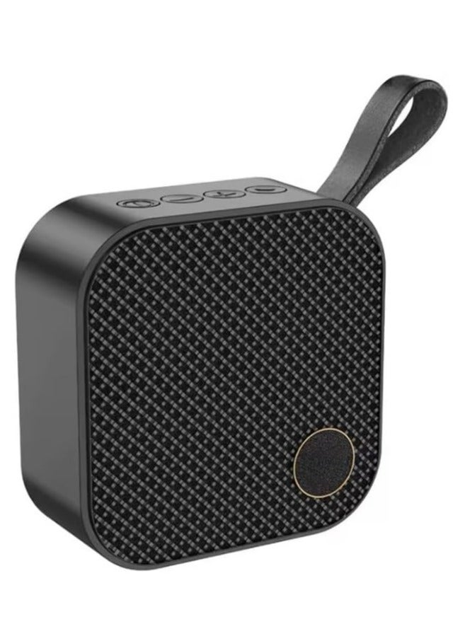 Hoco HC22 Wireless Bluetooth Speaker High Quality Auspicious Outdoor Portable Mini Audio 1200mAh Speaker Cai De Som Support TF Card/FM/TWS - Black - Image 1
