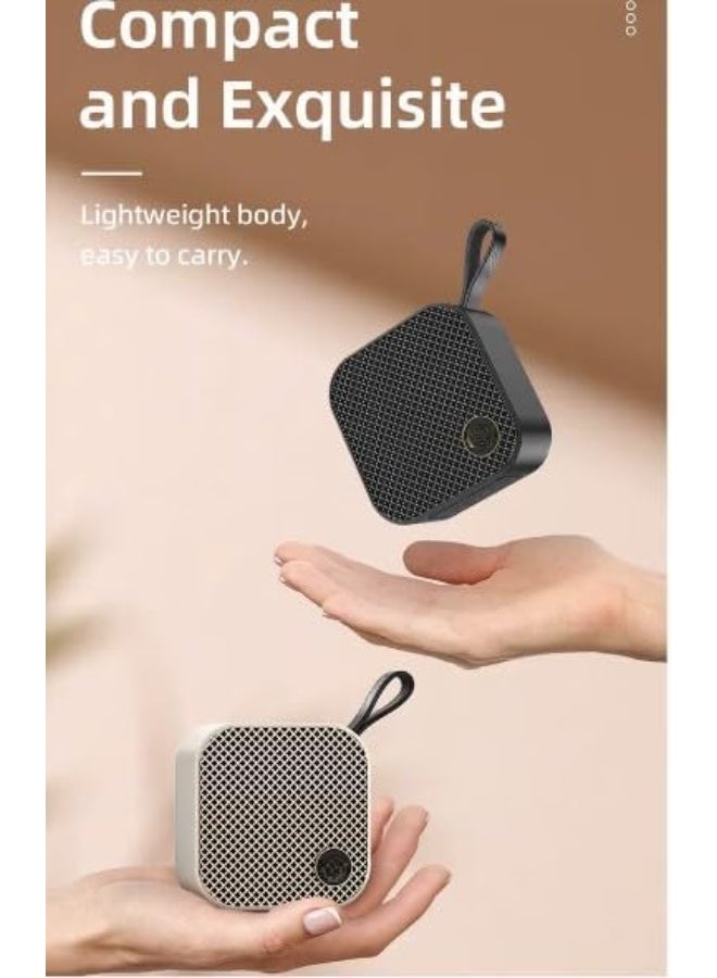 Hoco HC22 Wireless Bluetooth Speaker High Quality Auspicious Outdoor Portable Mini Audio 1200mAh Speaker Cai De Som Support TF Card/FM/TWS - Black - Image 2