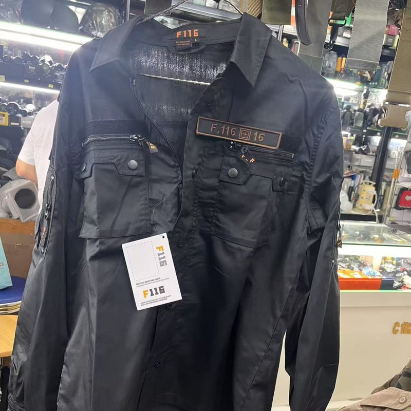 بدلة كم طويل بتصميم تمويه تكتيكي F116 للغابة - Image 2