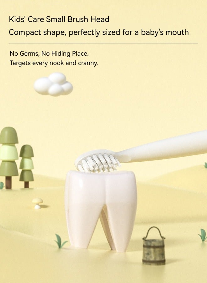 Kids Sonic Electric Toothbrush, Rechargeable Smart Toothbrush for Children, IPX7 waterproof, 30-second reminder to change position, 2-minute timer to shut down, 3 modes to switch - Image 4