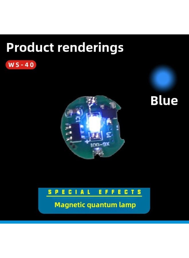 Model Magnetron Induction Quantum Lamp MG HG RG Universal LED Lamp For Gundam Model Hand Decoration-Color:WS-40: Blue Light  - Image 1