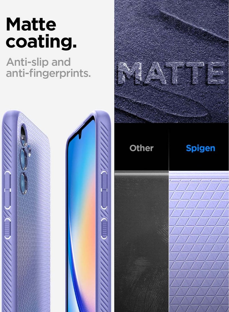 Spigen Liquid Air for Samsung Galaxy A34 5G Case Cover - Awesome Violet - Image 2