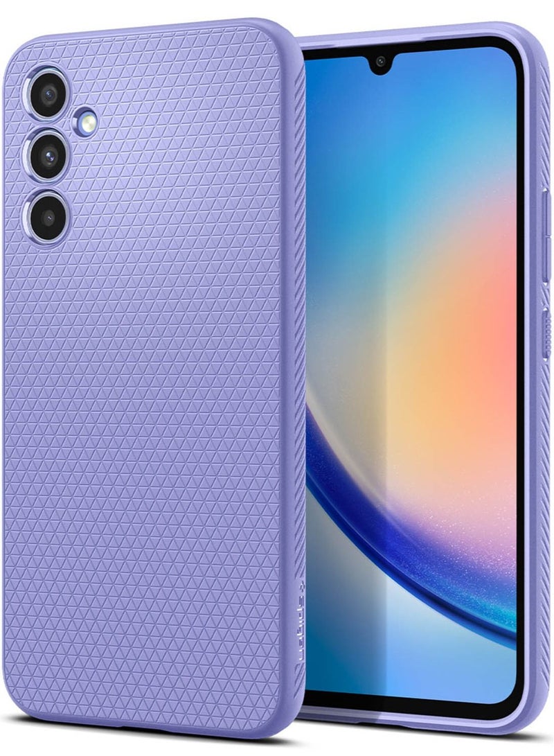 Spigen Liquid Air for Samsung Galaxy A34 5G Case Cover - Awesome Violet - Image 1