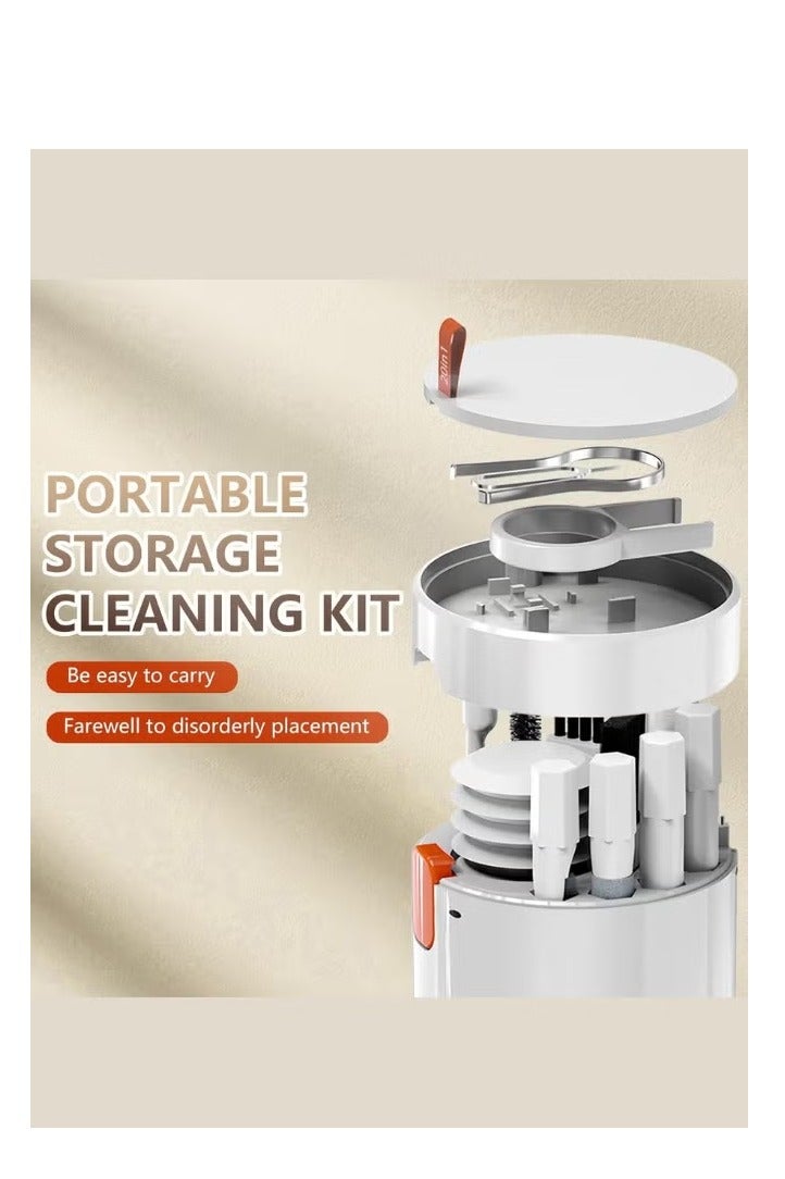 NYVIO 20 -in-1 Electronic Cleaner Kit,Keyboard Cleaner, Laptop Cleaner Kit for Monitor, Cell Phone, Bluetooth, Headset, Airpods, Laptop Camera Lens (White) - Image 2