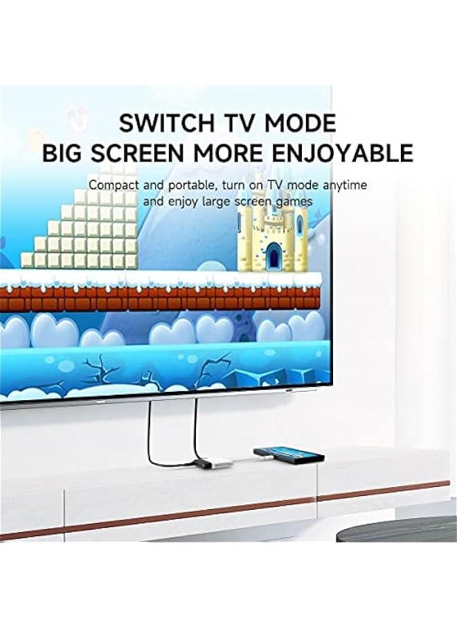 Generic Switch Video Capture Card Portable Switch Dock for Nintendo Switch/iPhone 16 15 Pro Max Live Streaming Gaming USB 3.0 1080P 60Hz Video Recorder, Quest 3 with 4K HDMI(White MS2130 Chip)  - Image 5