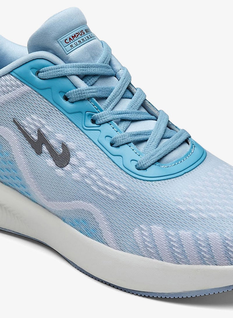 CAMPUS Women's Light Blue Low-Top Sneakers - Lightweight Shoes with White Sole, Comfortable Casual Shoes - Image 4