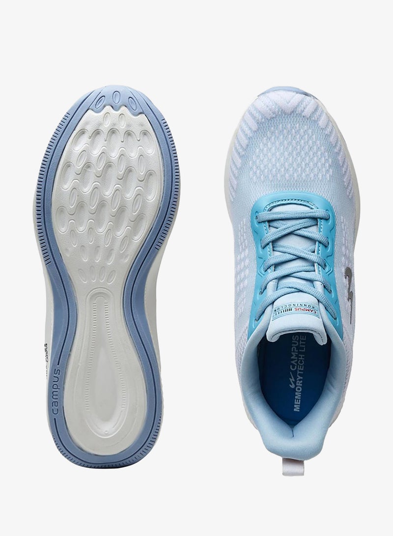 CAMPUS Women's Light Blue Low-Top Sneakers - Lightweight Shoes with White Sole, Comfortable Casual Shoes - Image 5