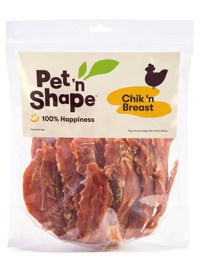 Pet 'n Shape Chik 'N Breast Jerky Dog Treats - 2 Pound - Image 1