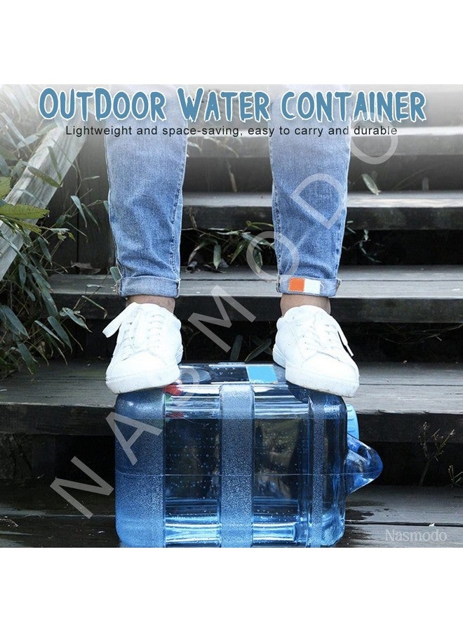 Nasmodo 15 Litre Camping Water Can with Tap Portable Camping Picnic Hiking Camping Water Tank Storage Container for Travelling Water Camper Dispenser Barrel with Faucet(Blue) - Image 5