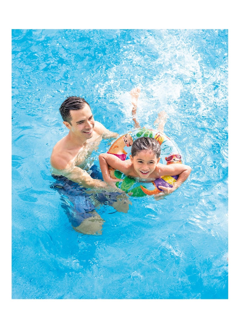 INTEX Transparent Inflatable Swim Rings 61cm  - Image 2
