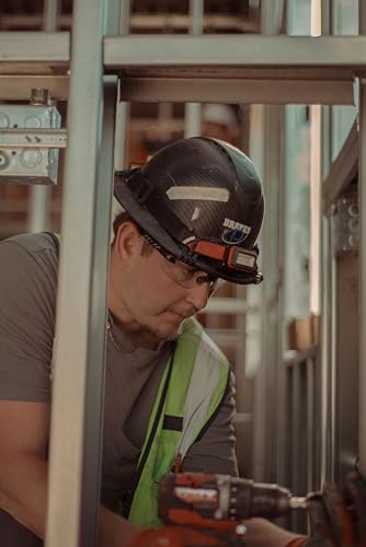 EDGE Zorge G2 Wrap-Around Safety Glasses, Anti-Scratch, Non-Slip, UV 400, Military Grade, ANSI/ISEA & MCEPS Compliant, 5.04" Wide, Black Frame/Light Blue Lens - Image 4