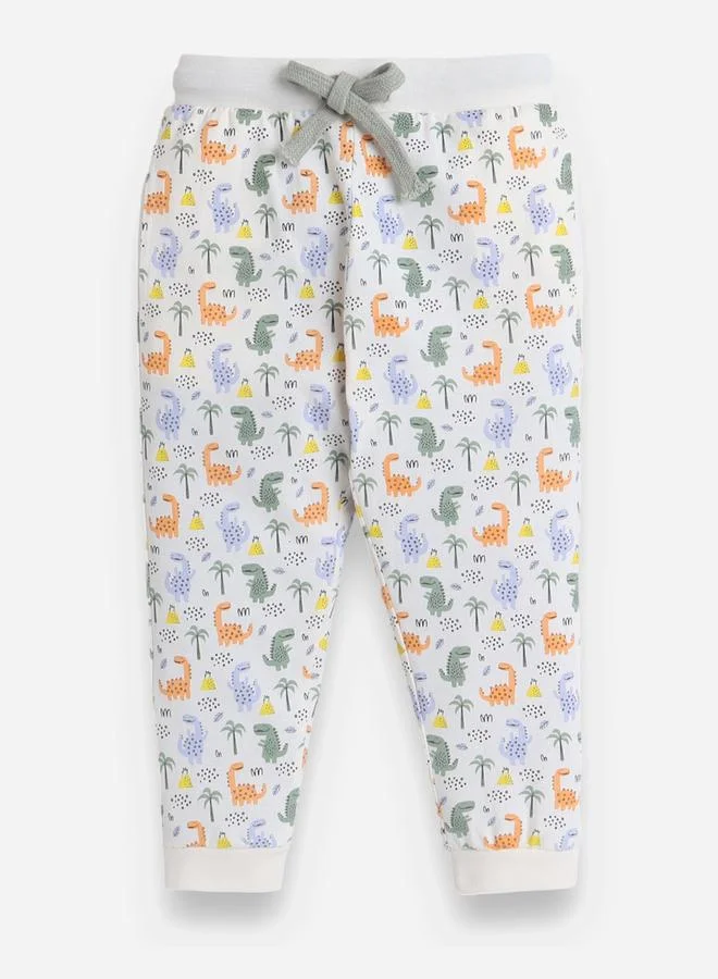 victor and jane All-Over Printed Cotton T-Shirt and Pyjama Set