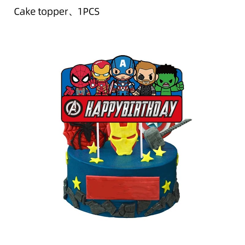 Losede 25PCS Cake Toppers Cupcake Toppers Cake Decorations Birthday Party Supplies Decorations (Style 4) - Image 2