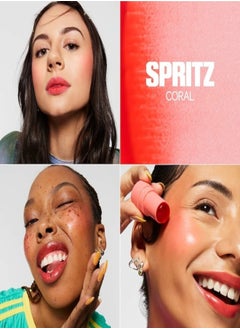 MILK MAKEUP MILK MAKEUP Cooling Water Jelly Tint Lip + Cheek Blush Stain (Spritz - Coral Orange) .17 oz / 5 g  - Image 2