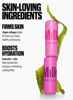 MILK MAKEUP MILK MAKEUP Cooling Water Jelly Tint Lip + Cheek Blush Stain (Spritz - Coral Orange) .17 oz / 5 g  - Image 5