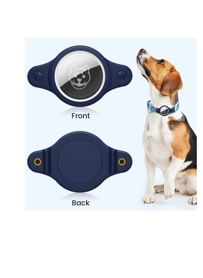 SYOSI Airtag Dog Collar Holder, Waterproof Airtag Dog Collar Holder, Compatible Apple Air Tag, Pet Collar Case Anti-Lost Air Tag Case Holder with Cat Dog Collars - Image 4