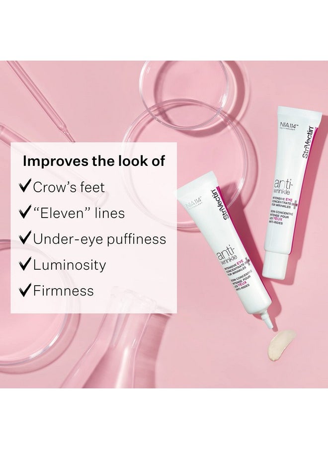 Strivectin StriVectin Anti-Wrinkle Intensive Eye Cream Concentrate for Wrinkles PLUS, Targets Crow's Feet, Firmness, Puffiness & Dark Circles, 1 Fl oz  - Image 2
