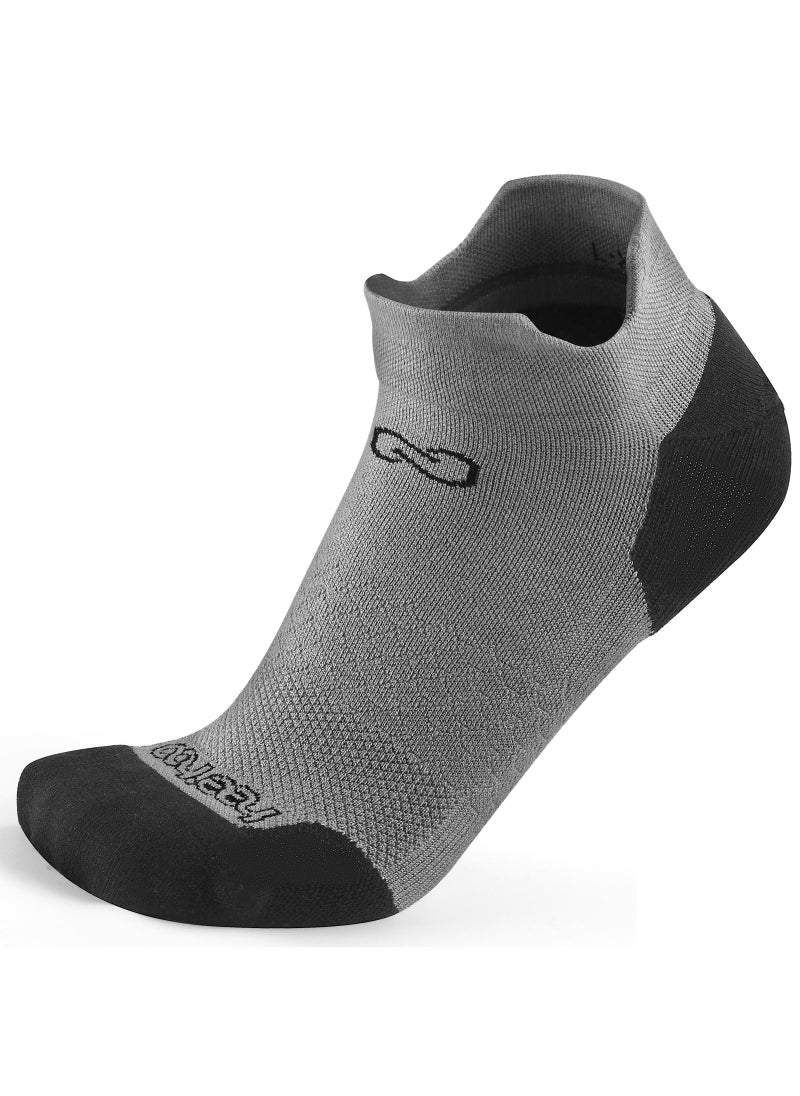 Unisex Bamboo Ankle Socks - Dark Gray with Elegant Black Heel - Large/Extra Large (L/XL) - pzsku/Z275C03252C83D386B8F0Z/45/_/1740209220/eab1fbec-5b7e-4291-8ab6-e87f9453bde7