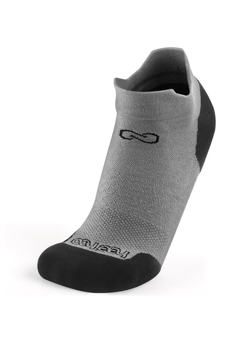 Unisex Bamboo Ankle Socks - Dark Gray with Elegant Black Heel - Large/Extra Large (L/XL) - pzsku/Z275C03252C83D386B8F0Z/45/_/1740209233/1c3ffd1d-4251-4355-97cd-95f53ec4c298