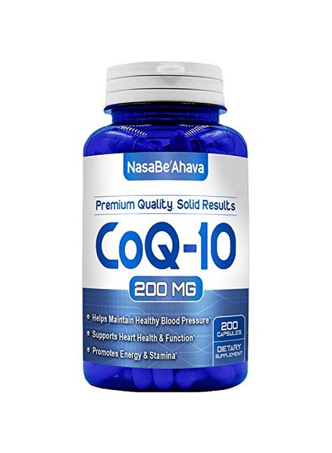 NasaBeahava Pure Coq10 200Mg 200 Capsules Quick Absorption Non Gmo - Image 2