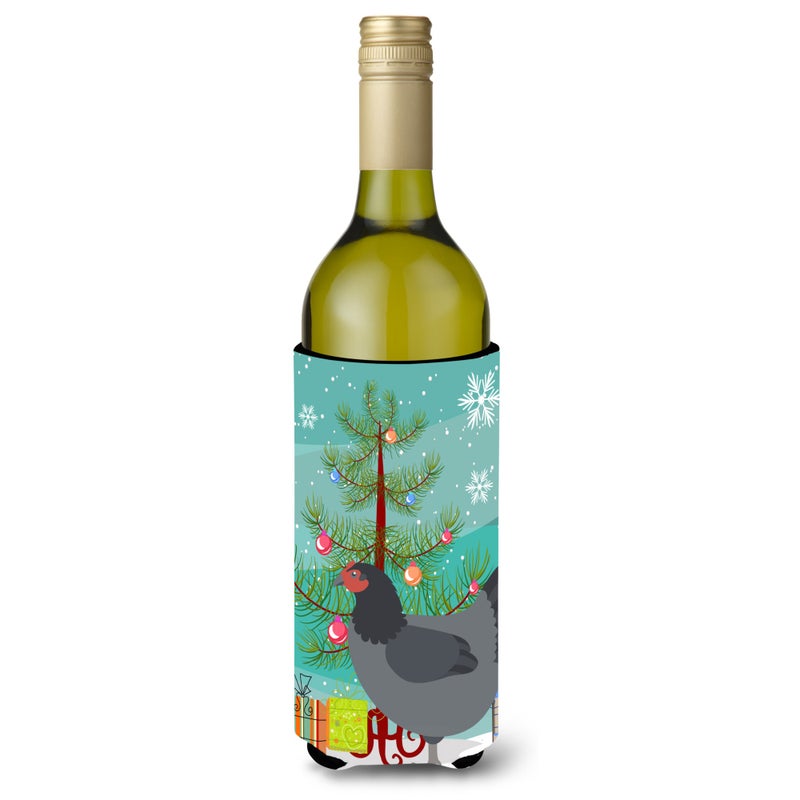 Caroline's Treasures ""Caroline's Treasures Jersey Giant Chicken Christmas Decorative Bottle Hugger  750ml  Multicolor""