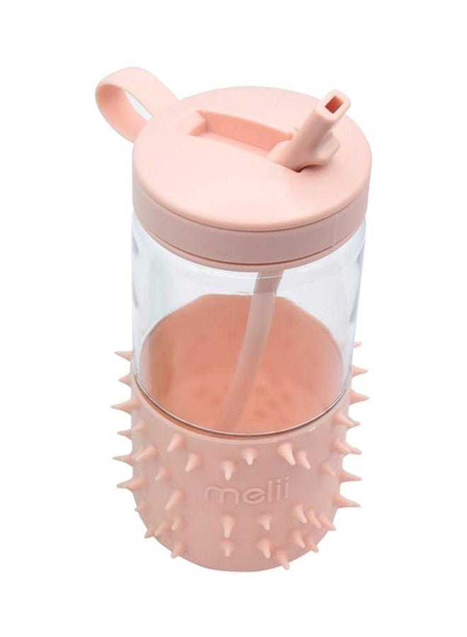melii Spikey Water Bottle, Pink