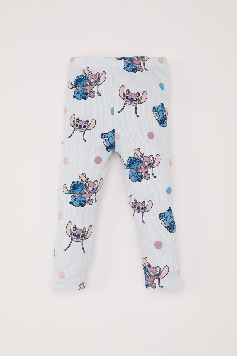 ديفاكتو طقم بيجاما بيبي بناتي مضلع قصة عادية - قطعتين - Image 2