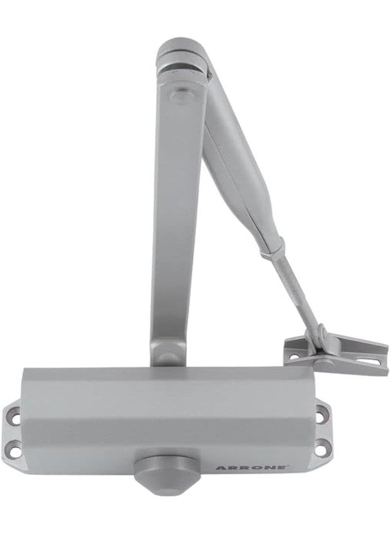 Emerald Door Closer Safety Spring Door Closer -Heavy Duty Commercial Gate Closer - Adjustable Fire Rated Auto Stopper, to Convert Hinged to Self-Closing Quiet, for 45-85kg Door - Image 1