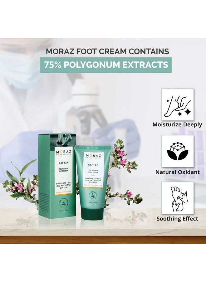 Moraz - Herbal Foot Cream For Dry Cracked Heels Suitable For Everyone From Toddlers To Adults | Best Foot Cream For Rough & Calloused Feet Treatment | Moisturizing With Delightful Scent | 3.4 Fl. Oz - Image 1