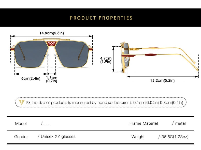 Sunglasses UV Protection Fashion 9090 - Image 5