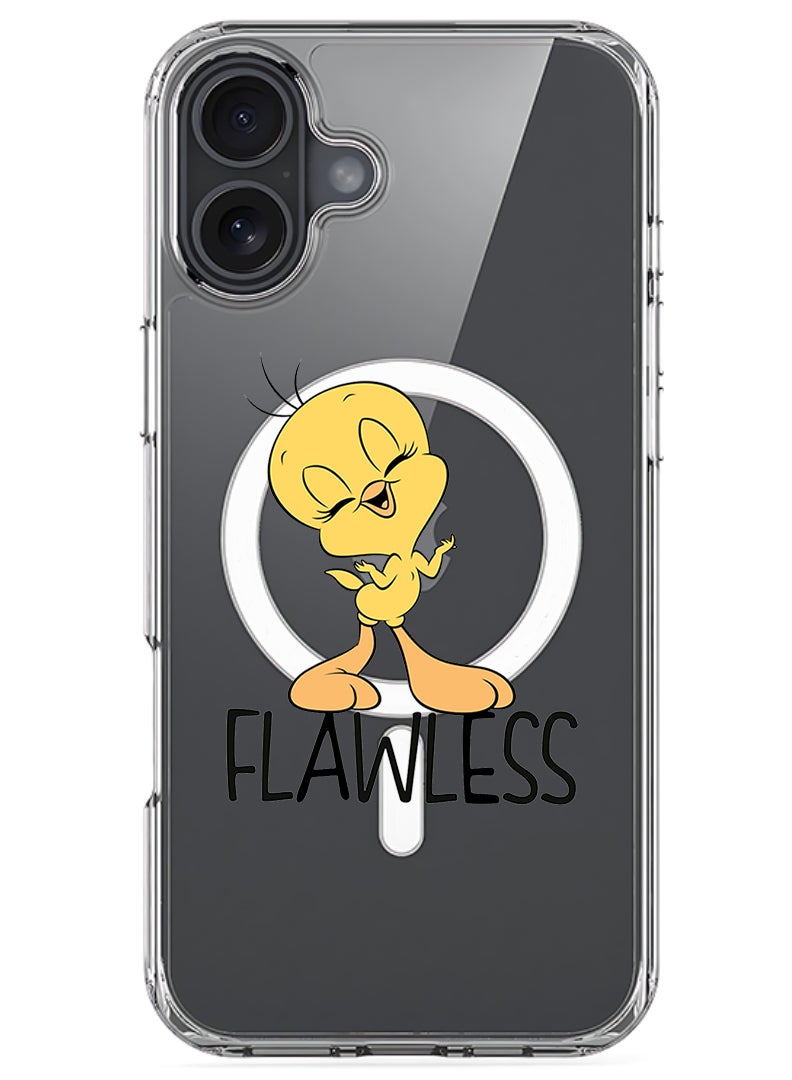 Theodor Magnetic Case for Apple iPhone 17 Compatible with MagSafe Wireless Charging, Shockproof Phone Bumper Cover - Flawless - Image 1